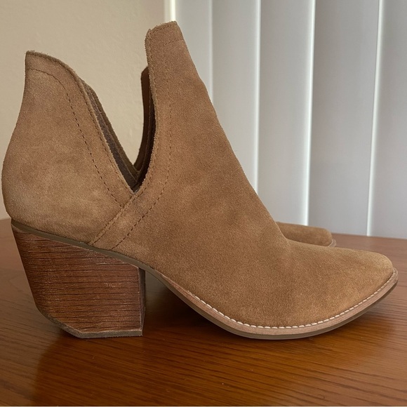 Matisse Toby Leather Ankle Bootie Tan Size 8.5 - Picture 2 of 16